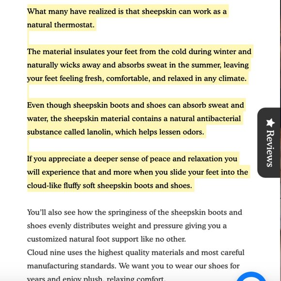 CALF LEATHER+SHEEPSKIN SHEARLING WOOL FUR Brown Native Snow Boot W7us - new - Picture 7 of 8